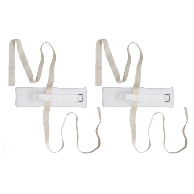 Hospital Bed Limb Holders, Universal Limb Restraints Prevent Scratching Harm 2pcs for Feet