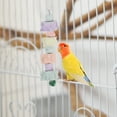 2 Pcs Parrot Toy Bird Cage Chewing Mineral Loofah Birds Birzee Macaw