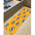 thumbnail image 2 of Accent Rug, Small Rug, Custom Rugs, Evil Eye Rug, Indoor Rugs, Eye Rug, Runner Rug, Modern Rug, Non-Slip Carpet Rugs, Yellow Rug, Home Decor, 3.9'x5.9' - 120x180 cm, 2 of 6