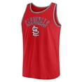 thumbnail image 2 of Men's Fanatics Red St. Louis Cardinals Bet Tank Top, 2 of 3