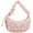 Pink, variant on Kukuzhu Cloud Quilted Bag for Women Handbag Hobo Designer Bag Ruched Shoulder Crossbody Bags Tote Purse Casual Bag