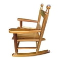 thumbnail image 6 of Tcbosik Child Rocking Chair - Solid Wood Rocker for Girls Boys - 110lbs Capacity - Oak, 6 of 7