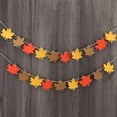 thumbnail image 4 of 150 Pcs Paper Leaves Gift Tags with Ribbon, Maple Leaf Tags for Thanksgiving, 3 Styles Fall Leaves Labels, Fall Cutouts for Autumn Thanksgiving, Classroom Leaves Cutouts Artificial, 4 of 14