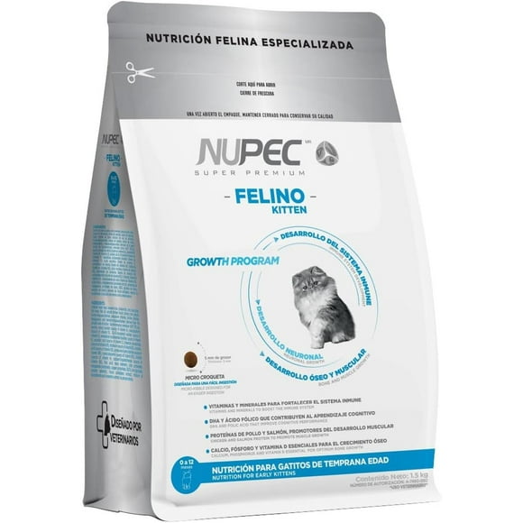 Nuepcfelino Kitten 1.5kg mas Pelota Spiny Caucho