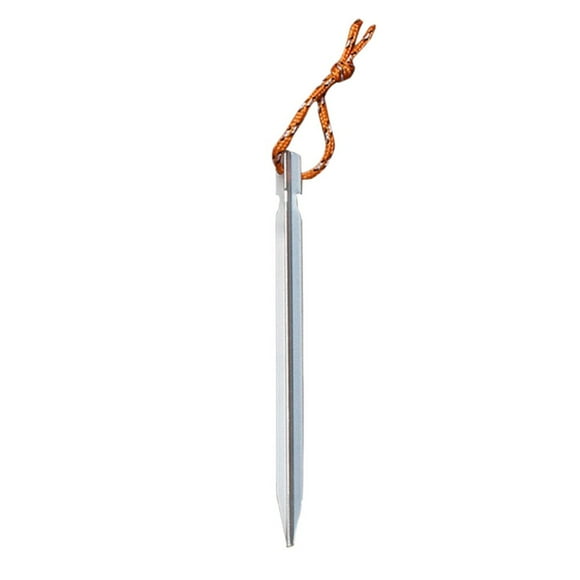 Strong Tent Triangular Peg Nail With Rope Aluminium Alloy Triangular Nail