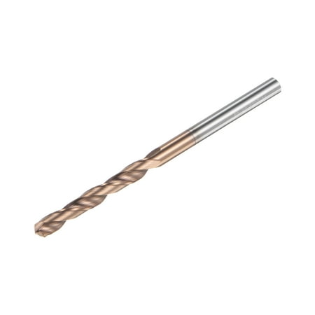 

Uxcell 4.8mm Dia 80mm Long Length Titanium Coated K35 Tungsten Carbide Twist Drill Bits