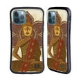 thumbnail image 1 of Head Case Designs Officially Licensed Valentina Symbols Illustration Sitting Buddha Hybrid Case Compatible with Apple iPhone 12 / iPhone 12 Pro, 1 of 7
