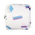 thumbnail image 2 of Bolsa de Almacenamiento Gloria Soporte para Servilletas Sanitarias Geométrico Blanco, 2 of 9