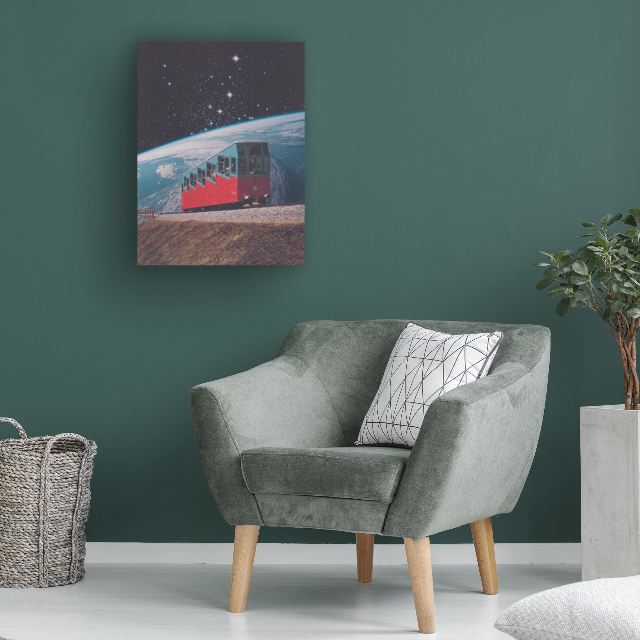 Trademark Fine Art spacerocket art 601 Canvas Wall Art