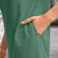 thumbnail image 3 of SUNBS Dresses for Womens Summer Spring T Shirt Dress Vacation Beach Mini Sundress Loose Clothes with Pockets, 3 of 7
