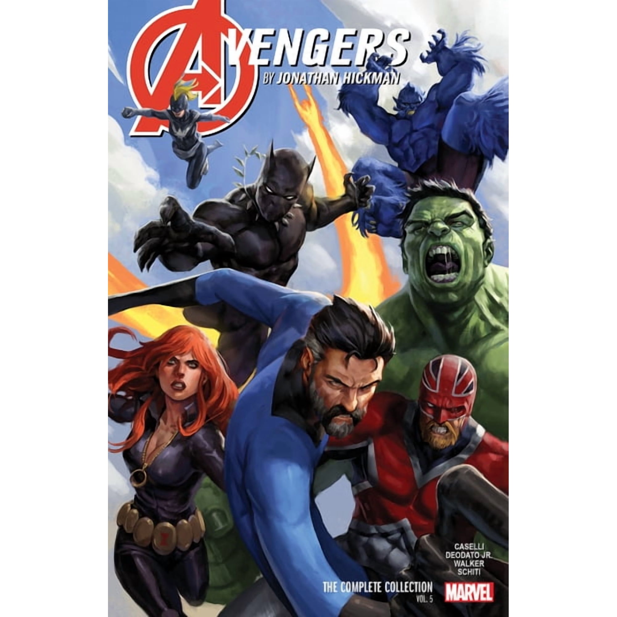 AVENGERS BY JONATHAN HICKMAN: THE COMPLETE COLLECTION VOL. 5 (Paperback)