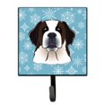 thumbnail image 1 of Caroline's Treasures BB1680SH4 Snowflake Saint Bernard Correa o llavero, pequeño, multicolor Caroline's Treasures BB1680SH4, 1 of 1