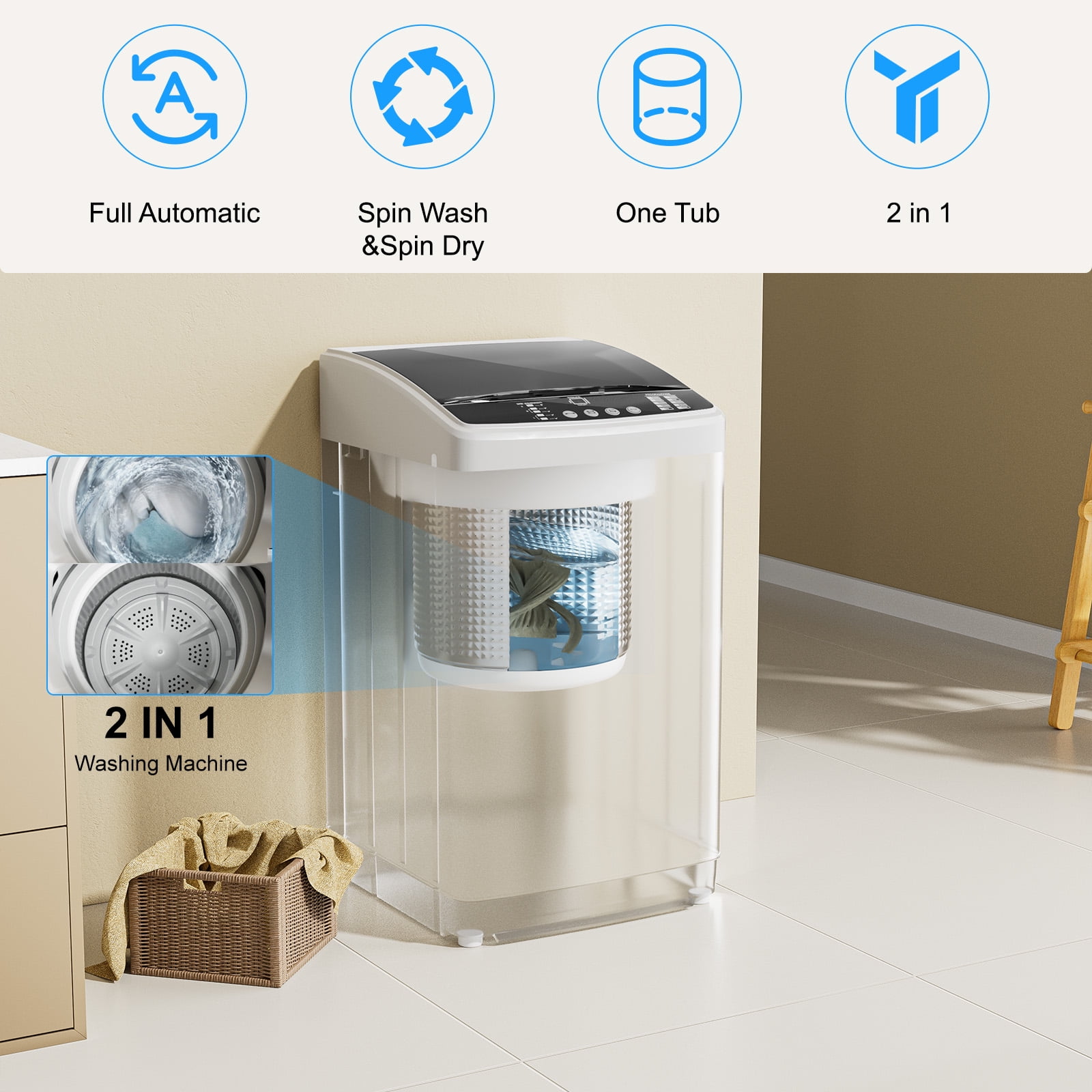 Www Alhudapk Devanti Mini Portable Washing Machine Arlec 2200w