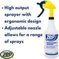 thumbnail image 5 of Zep Streak-Free Glass Cleaner 1 Gallon (Case of 4) Professional Sprayer Bottle (Case of 12) - ZU1120128 - Ammonia Based Professional Grade Formula, 5 of 10