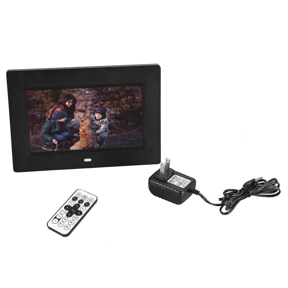 Tebru Digital Frame, 7 Inch Slim Digital Electronic Picture/Photo Video