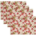 thumbnail image 3 of Breezy Juicy Strawberry Placemat (Set of 4), 3 of 5