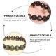 thumbnail image 3 of pulsera elástica de piedras preciosas con cuentas de 8 mm, de 7 a 8,5 pulgadas, para regalos de cumpleaños para hombres y niñas, 3 of 5