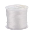 thumbnail image 3 of 1Roll Flat Elastic Crystal String Elastic Beading Thread for Stretch Bracelet Making White 0.8mm, 3 of 6