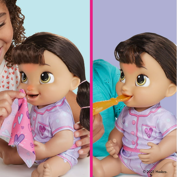 Baby Alive Lulu Achoo Doll, 12-Inch Doctor Play Toy, Sounds, Movements, Brown Hair