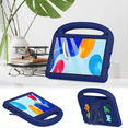 thumbnail image 3 of Case for Samsung Galaxy Tab A11 2025/A9 2023 8.7 inch Model (SM-X110/X115/X130/X135) Letter Pattern Portable Kids Shockproof Cover with Stand and Shoulder Strap, 3 of 10