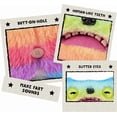 thumbnail image 3 of Creative Gifts Ugly Cute Toys,Funny Ugly Monster,Collectible , Toy Monster (Wide eyed monster (colored)), 3 of 3