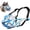Camouflage Blue, variant on Dog Muzzle for Large Dogs, Breathable Basket Muzzles for Small, Medium and X-Large Aggressive Dog, dog muzzle,Allows Panting Drinking, Suitable for Grooming Trimming Training