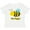 AA-White, variant on Inktastic Bee Happy Boys or Girls Toddler T-Shirt