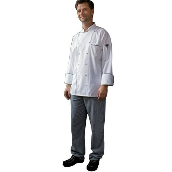 4020-4007 Executive Chef Pant in Houndstooth - 3XLarge