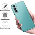 thumbnail image 2 of Compatible with Samsung Galaxy A54 Case Shockproof, Ultra Thin Samsung A54 Phone Case Matte Hard PC Shockproof Anti-Scratch Protective Cases (Green), 2 of 14