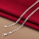 thumbnail image 3 of Collar cadena plata corto Slinkz 1Pza Plata S925 Chapa 40cm 12mm de grosor., 3 of 5