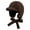 Coffee, variant on Winter Hats for Women Thickened Hat with Ear Covers and Adjustable Strap for Skiing Cycling Motorcycle in Cold Weather Winter Hat Hot Pink One Size