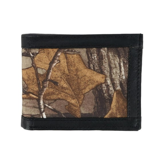 CTM Realtree Camo Bifold Wallet with ID Flap (Men)