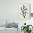 thumbnail image 3 of Trademark Fine Art 'Indigo Coral IV' Canvas Art by Vision Studio, 3 of 4