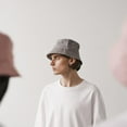 thumbnail image 3 of Bucket Hat for Women Men Cotton Summer Sun Beach Fishing Cap, 3 of 5