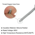 thumbnail image 4 of Silicone Wire 26AWG 26 Gauge Flexible Tinned Copper Standard High-Temperature Hookup Wire Grey 30m/98ft, 4 of 6