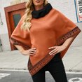 thumbnail image 5 of Aoochasliy Womens Sweaters Pullover Clothes Trendy Winter High Collar Knitted Sweater Shawl Cardigans Casual Pullover Coat, 5 of 7