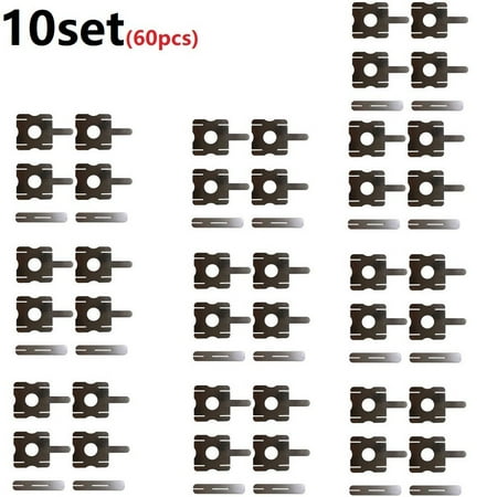 

10set(60pcs) Nickel Plated Steel Strap Strip Sheet for Battery Pack Spot Welding