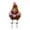 A, variant on Christmas Chicken Ground-Stake Decor - Outdoor Ornament For Garden, Farm & Lawn, Small Animal Design, Easy To Insert Into Ground, Festive Holiday Decor, D, 4.41*10.43in