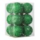 thumbnail image 3 of Juego de 6/12 adornos para árbol de Navidad de 8 cm para fiestas, bodas, regalos de Año Nuevo, adornos para árbol de Navidad de color rosa, 3 of 5