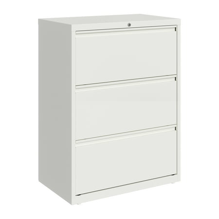 UPC: 0029404236976 | Hirsh 30 Inch Wide 3 Drawer Metal Lateral File Cabinet for Home and Office  Holds Letter  Legal and A4 Hanging Folders  White