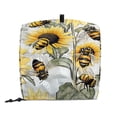 thumbnail image 3 of FOR U DESIGNS Bee Sunflower Stand Mixer Cover compatible with Kitchen Aid Mixer Portable Mixer Dust Covers Multi Pockets Compatible with Kitchen Aid 6-8 Quart Bowl Lift - L, 3 of 8
