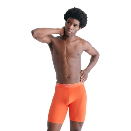 Calvin Klein Men's Modern Performance Cycle Shorts Fiesta X-Large
