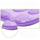 thumbnail image 4 of Alfombra de baño antideslizante de 50 x 80 CM y alfombra de baño de 50 x 40 CM, 2 piezas, violeta, 4 of 6