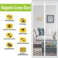 thumbnail image 3 of Cortina de Cierre Magnético Antimosquitos para Puerta, Pantalla de Malla, Filtro contra Insectos y Moscas, Cocina, Verano, 3 of 4