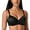 Black, variant on Deyllo Women's Full Coverage Push Up Seamless T-Shirt Bras Plus Size Padded Wired Support Bra,Black 36C
