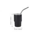 thumbnail image 3 of 3oz Petite Mini Stainless Steel Tumbler with Straw, Small Capacity Fashionable Sips Mug for Espresso or Juice, Durable Insulated Drinkware, 3 of 7