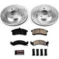thumbnail image 3 of PowerStop Front Z23 Evolution Sport Carbon-Fiber Ceramic Brake Pad and Drilled & Slotted Rotor Kit Fits: BUICK CADILLAC CHEVROLET OLDSMOBILE PONTIAC Select Models K1532, 3 of 10