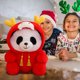 thumbnail image 3 of Fiudx Ofertas flash del día El juguete del tesoro del Año Nuevo chino se transforma en una muñeca de tela Año de la muñeca con la muñeca del sombrero Regalos del Año Nuevo chino para la decoración de, 3 of 7
