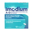 thumbnail image 3 of Imodium A-D Diarrhea Relief Caplets, Loperamide Hydrochloride, 12 Count, 3 of 16