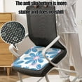 thumbnail image 6 of JoyMoreHome Decorative Cooling Mat for Chairs 15.7*15.7 Inch, Breathable Summer Seat Cushion for Home Bar Garden Classroom and Car, Comfortable Ice Silk Pad with Adorable, 6 of 6